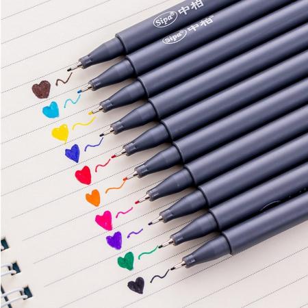 10 stuks zeer fijne gelpennen – Verschillende kleuren – gelpennen voor kinderen en volwassenen